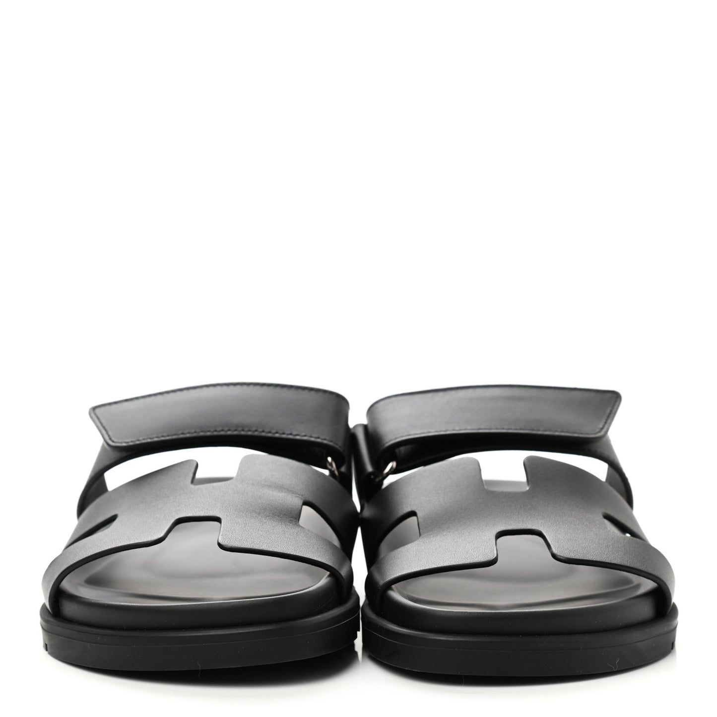 Calfskin Womens Chypre Sandals 35 Black