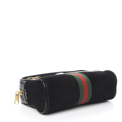 Gucci Suede Small Ophidia Belt Bag 95 38 Black 4 of 10