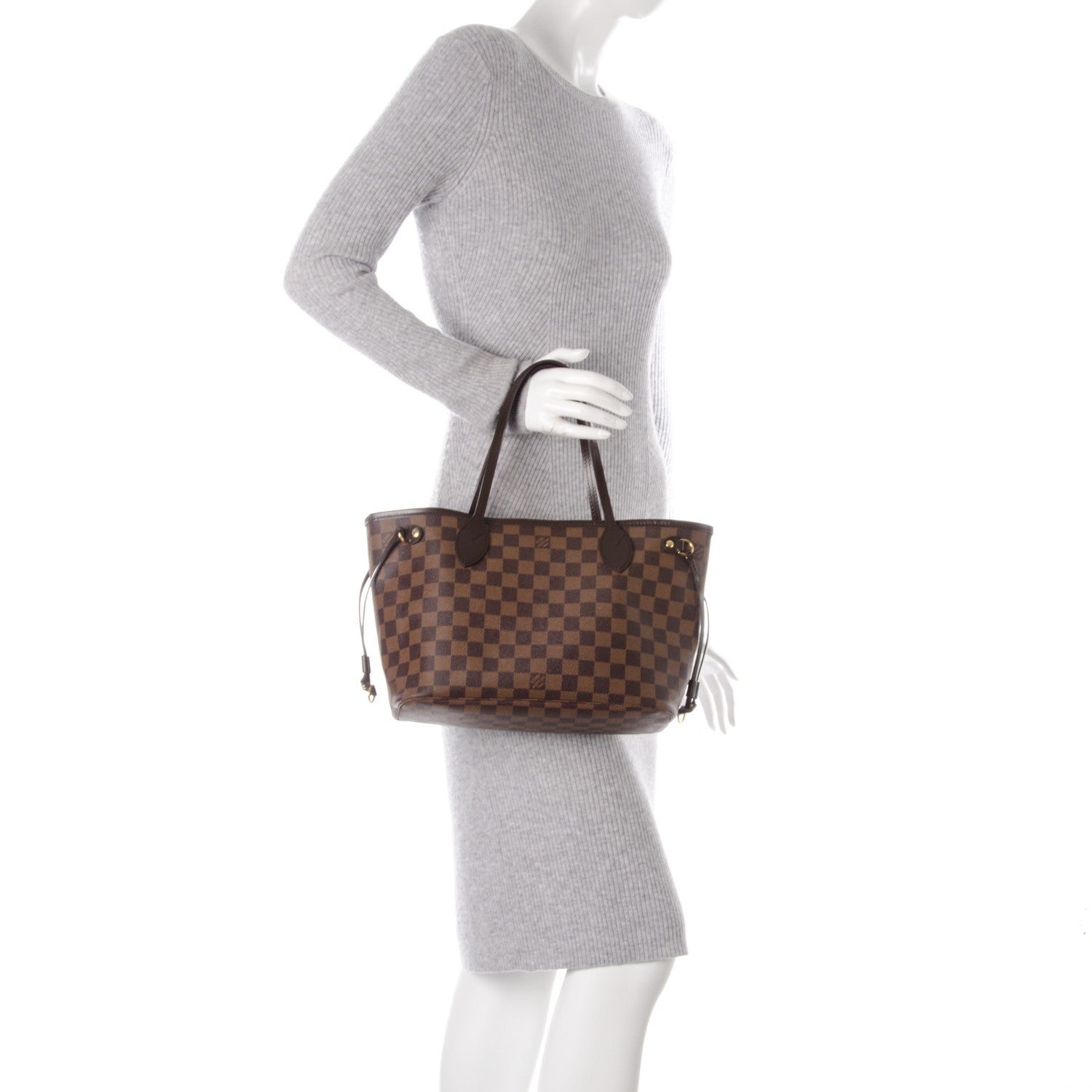Louis Vuitton Damier Ebene Neverfull PM 2 of 7