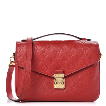 Louis Vuitton Empreinte Pochette Metis Cherry 1 of 7