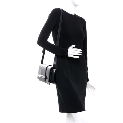Givenchy Calfskin Infinity Flap Bag Black 2 of 6