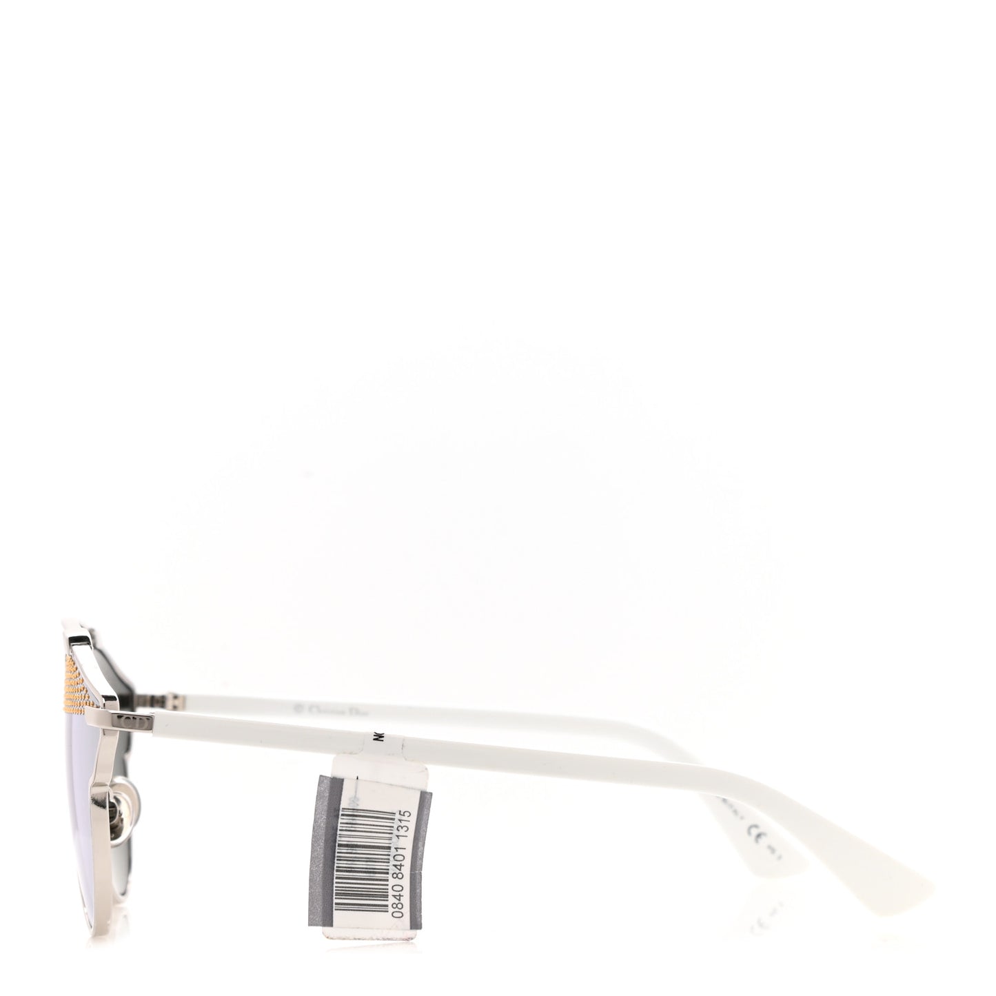 Studded So Real Sunglasses Silver White