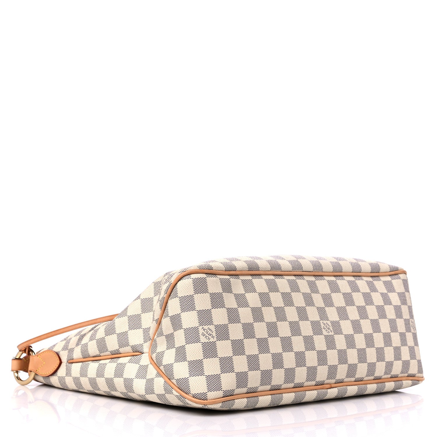 Louis Vuitton Damier Azur Delightful MM Rose Ballerine 4 of 14