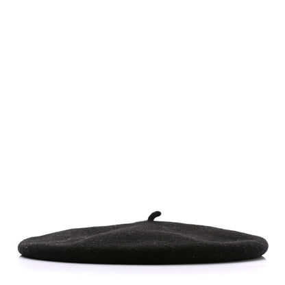 Christian Dior Wool Beret T4 Black 6 of 8