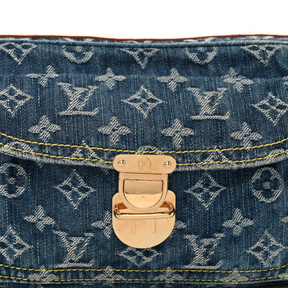 Louis Vuitton Monogram Denim Bum Bag Blue 7 of 10