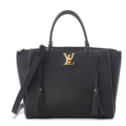 Louis Vuitton Calfskin Lockmeto Black 1 of 10