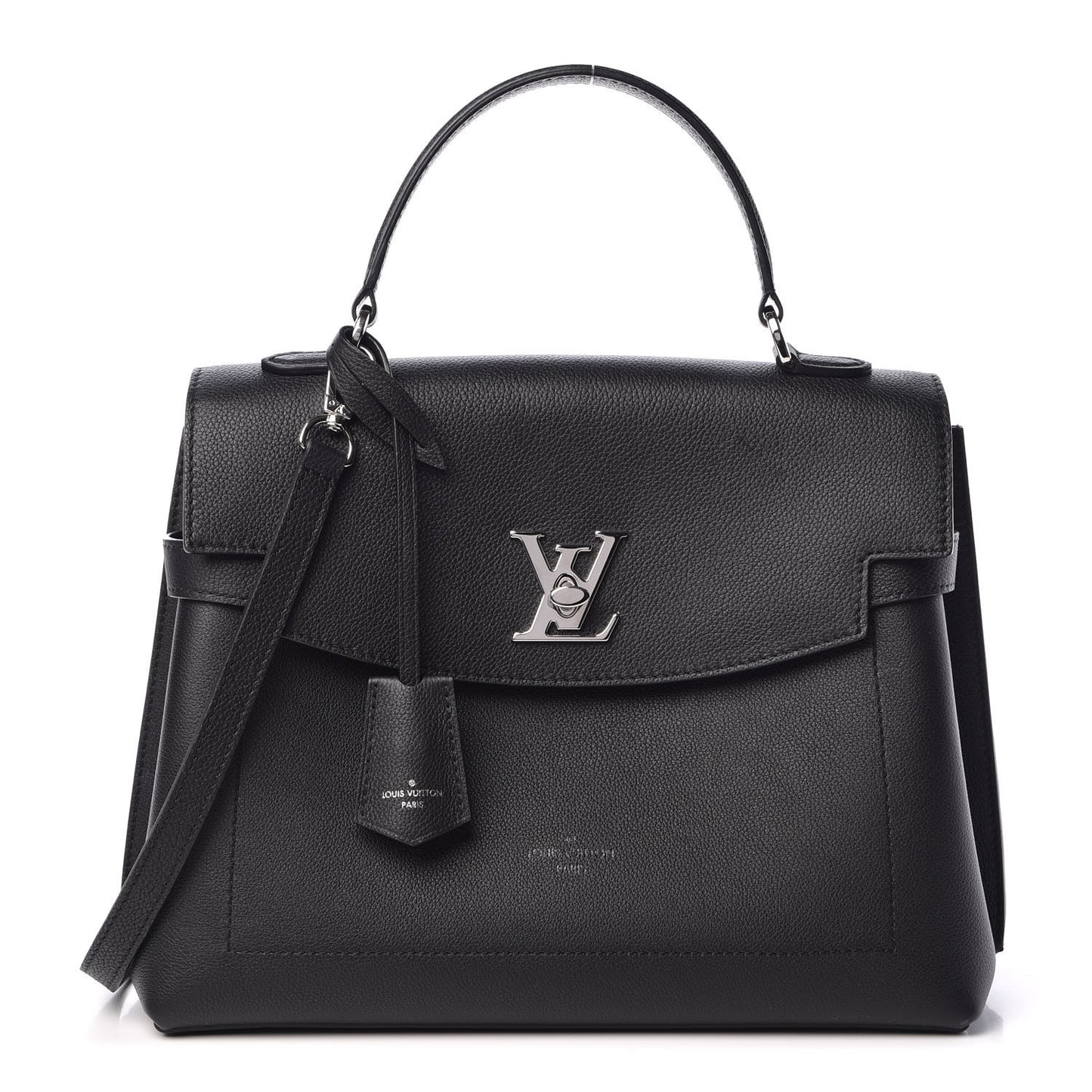 Soft Calfskin Lockme Ever Black