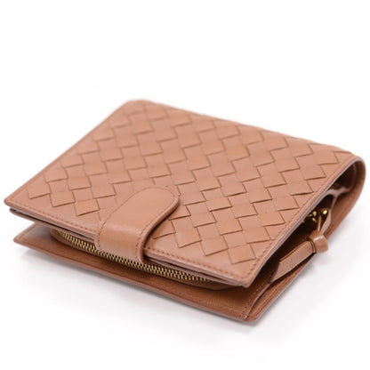 Bottega Veneta Nappa Intrecciato Medium Wallet Noce 4 of 10