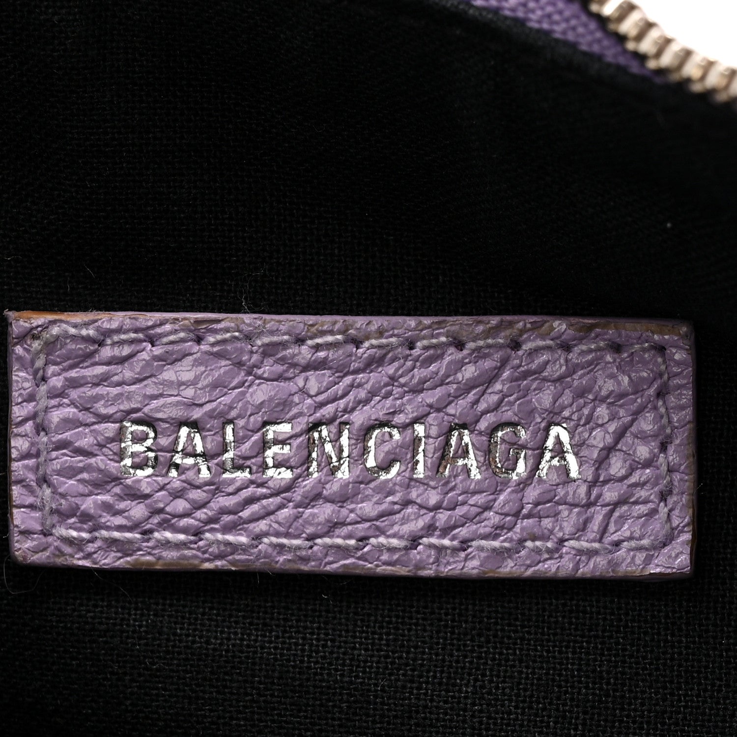 Balenciaga Agneau Arena Le Cagole Shoulder Bag XS Lilac 7 of 15