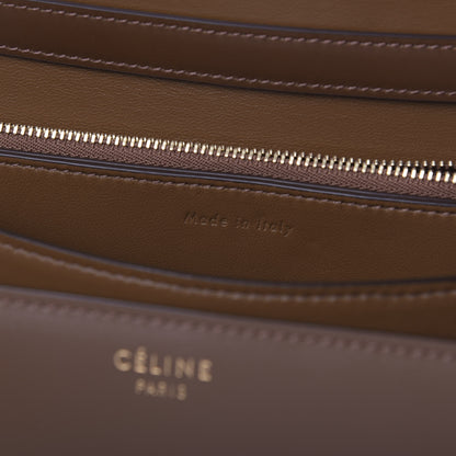 Celine Box Calfskin Medium Classic Box Flap Bag Camel 9 of 11