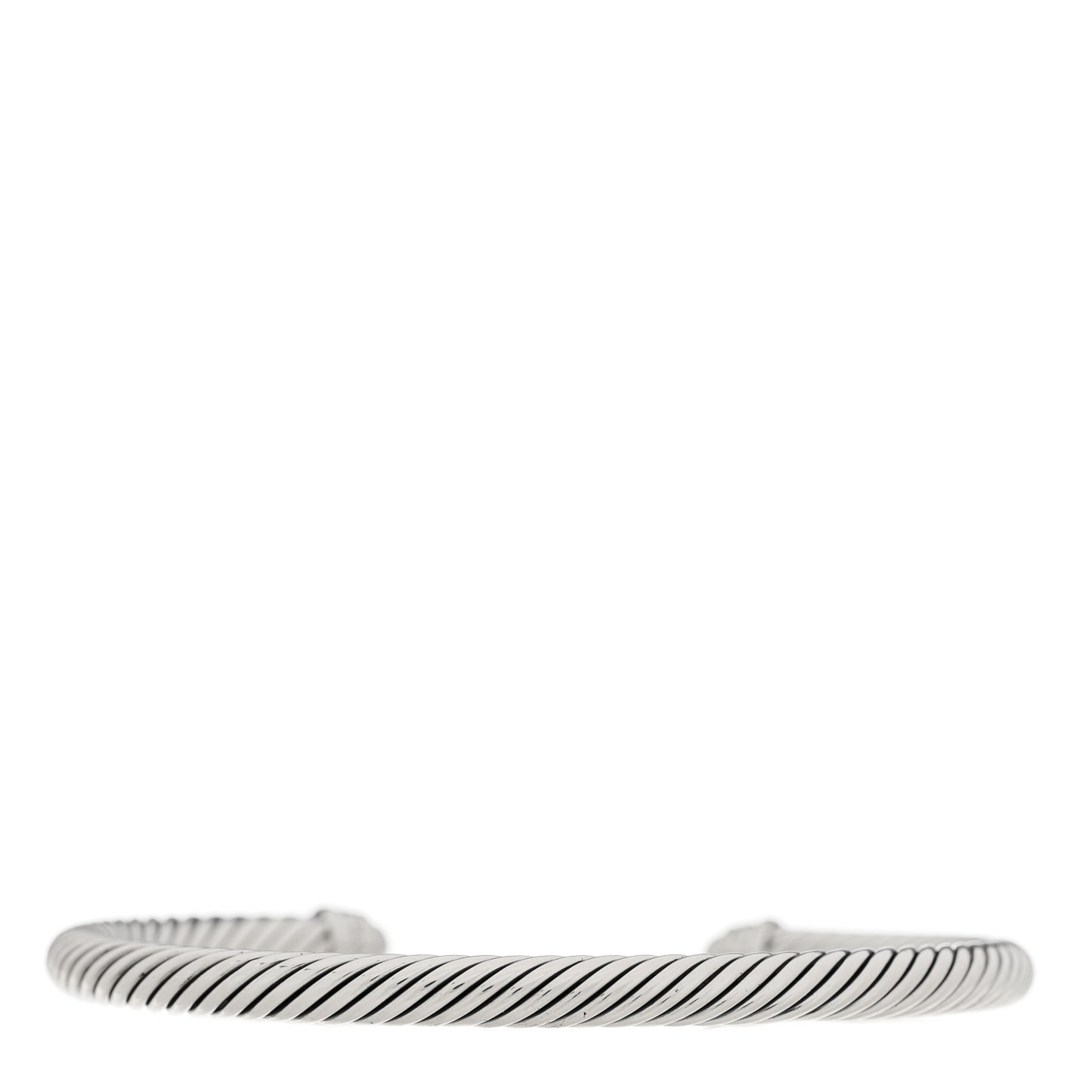 Sterling Silver Diamond Pearl 5mm Cable Classics Bracelet