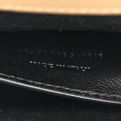 Saint Laurent Grain De Poudre Textured Mixed Matelasse Medium Triquilt Monogram Satchel Cork 7 of 10