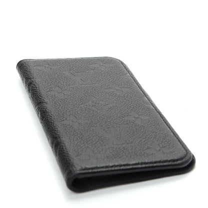 Louis Vuitton Empreinte iPhone X/XS Folio Case Black 4 of 7