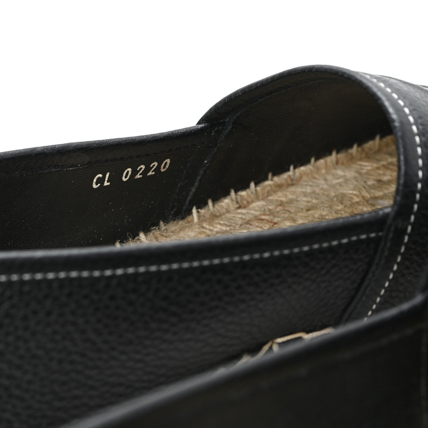 Louis Vuitton Monogram Calfskin Starboard Espadrille Flats 38 Black 9 of 9