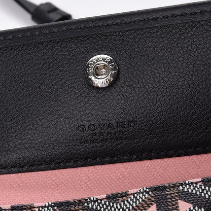 Goyard Goyardine Saint Louis Claire Voie PM Black Pink 7 of 11
