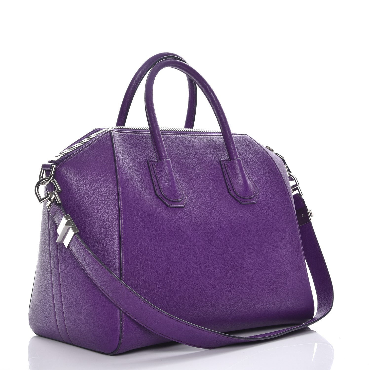 Givenchy Sugar Goatskin Medium Antigona Purple 4 of 8