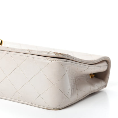 Chanel Lambskin Quilted Small Single Flap White 7 of 19