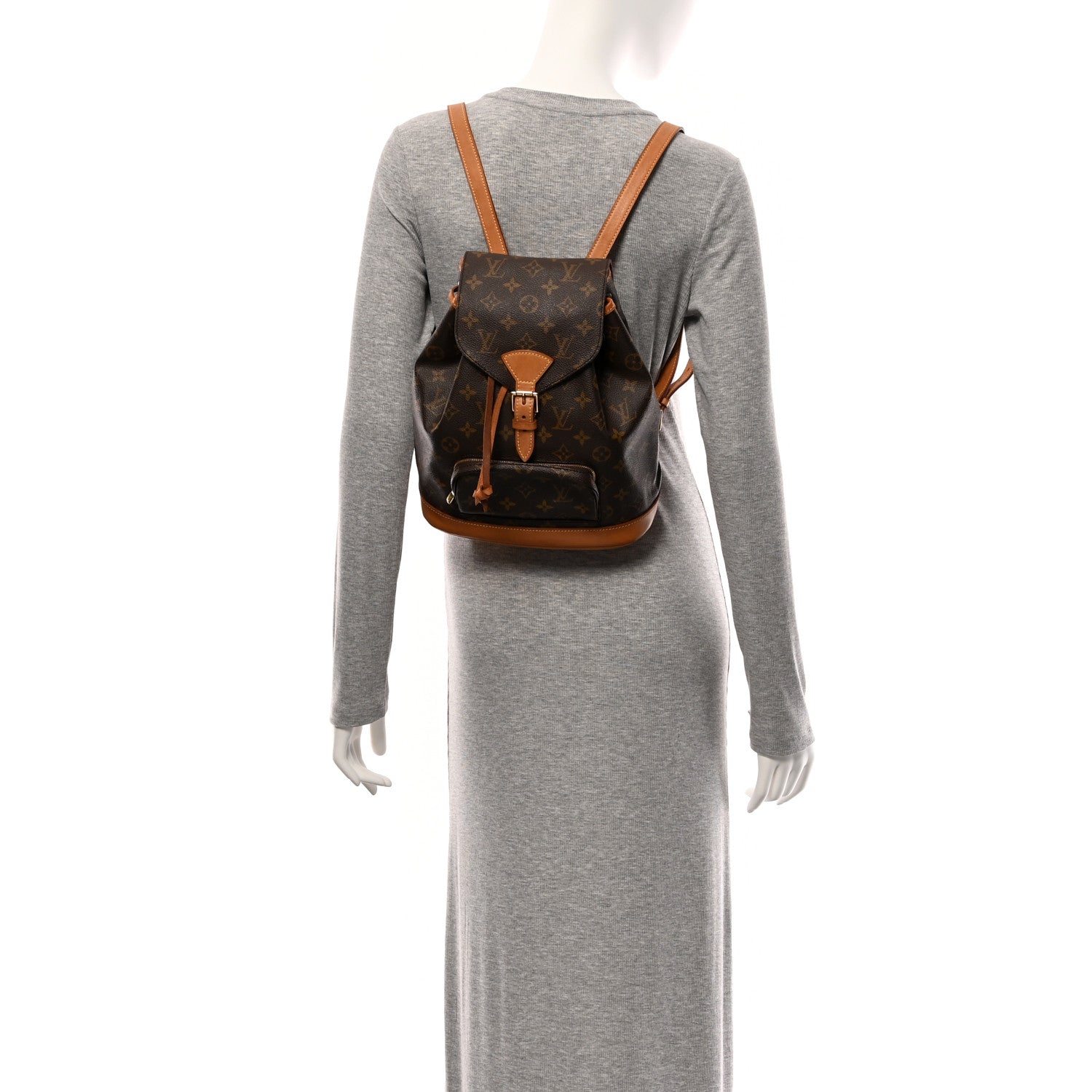 Louis Vuitton Monogram Montsouris MM Backpack 2 of 10