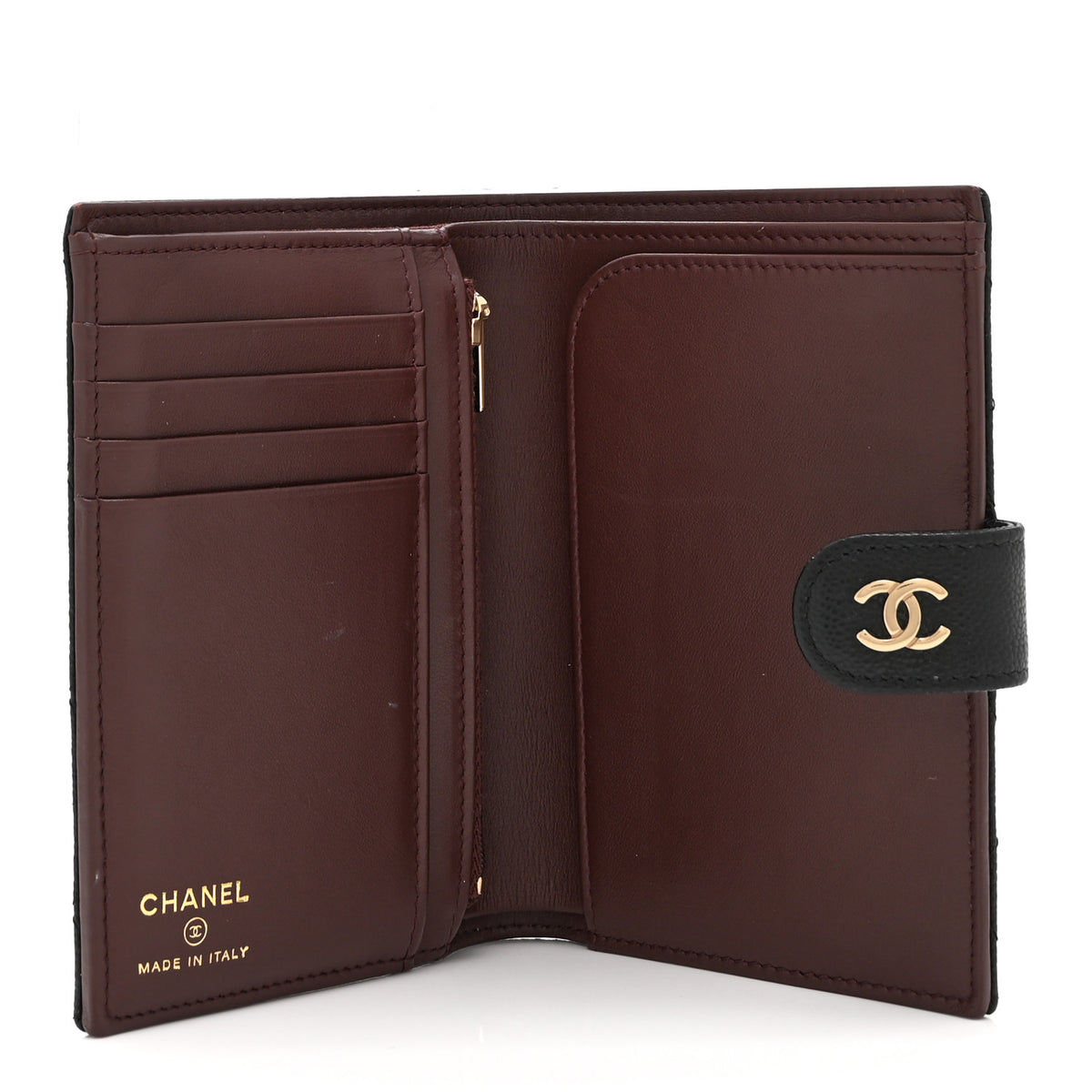 Chanel Caviar Quilted Passport Holder Black 5 of 10