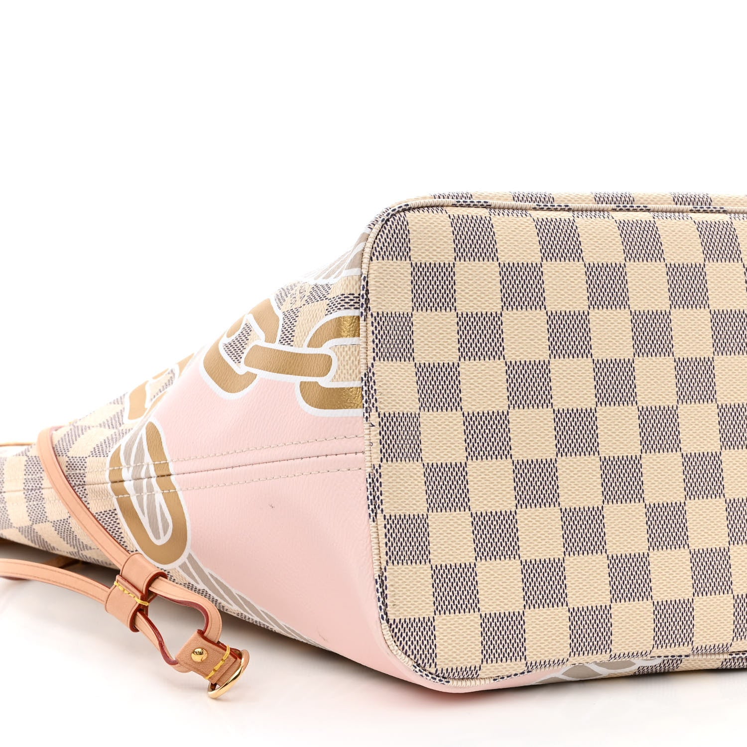Louis Vuitton Damier Azur Nautical Neverfull MM 10 of 12