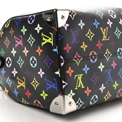 Louis Vuitton LV X TM Monogram Multicolor Speedy Soft 30 Black 8 of 9