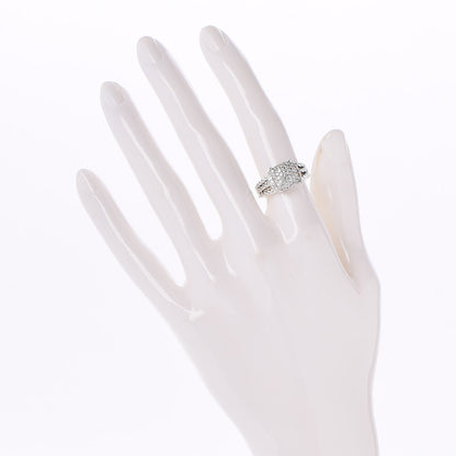 David Yurman Sterling Silver Diamond 10mm Petite Wheaton Ring 49 5 2 of 5