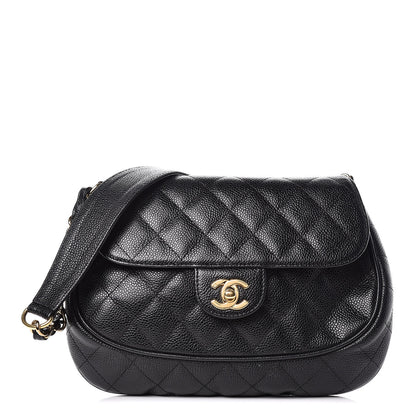 Chanel Caviar Quilted Small Flap Shoulder Bag Black 1 of 9