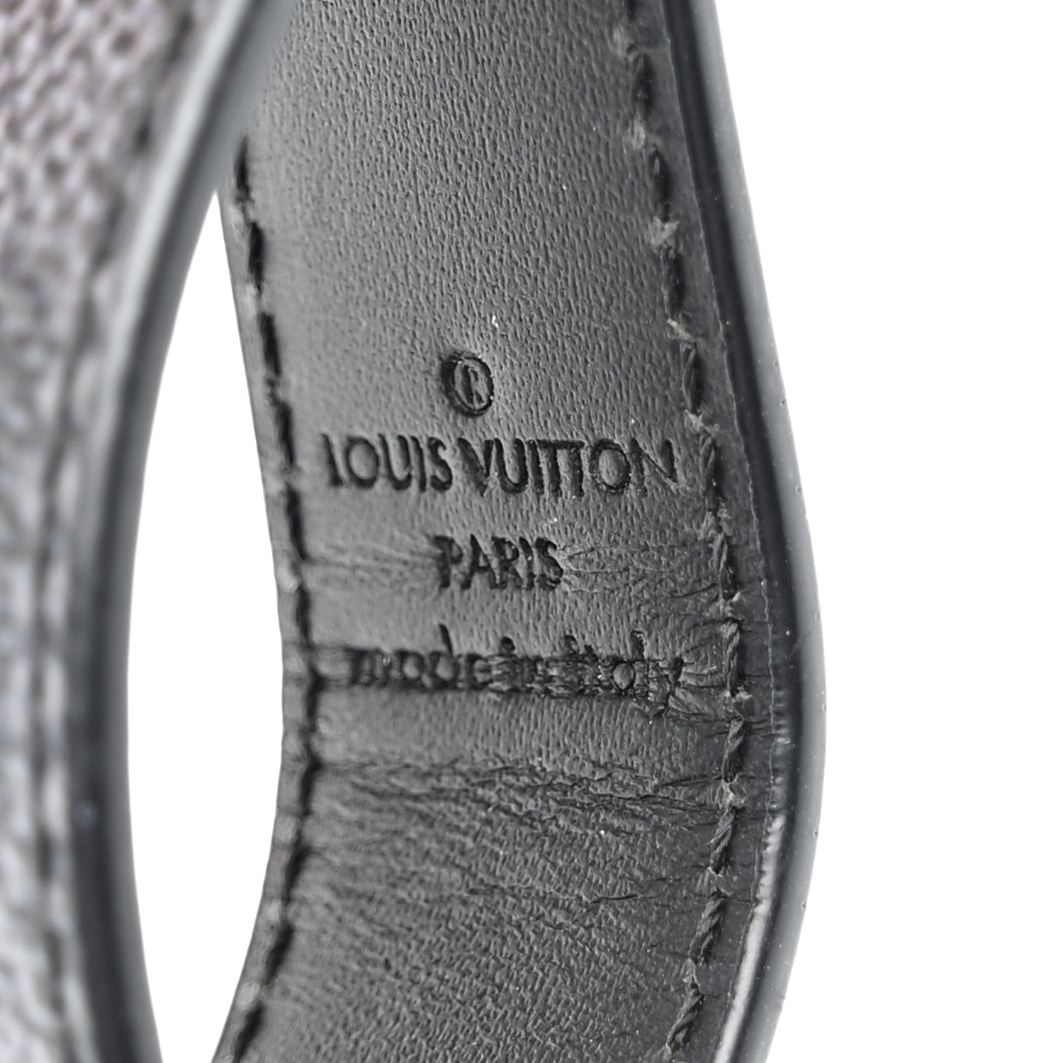 Louis Vuitton Damier Graphite LV Dragonne Key Holder 3 of 3