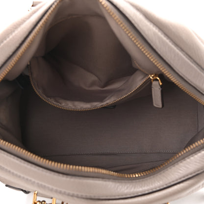 Marc Jacobs Calfskin Recruit Bauletto Satchel Tote Bag Mink 5 of 12
