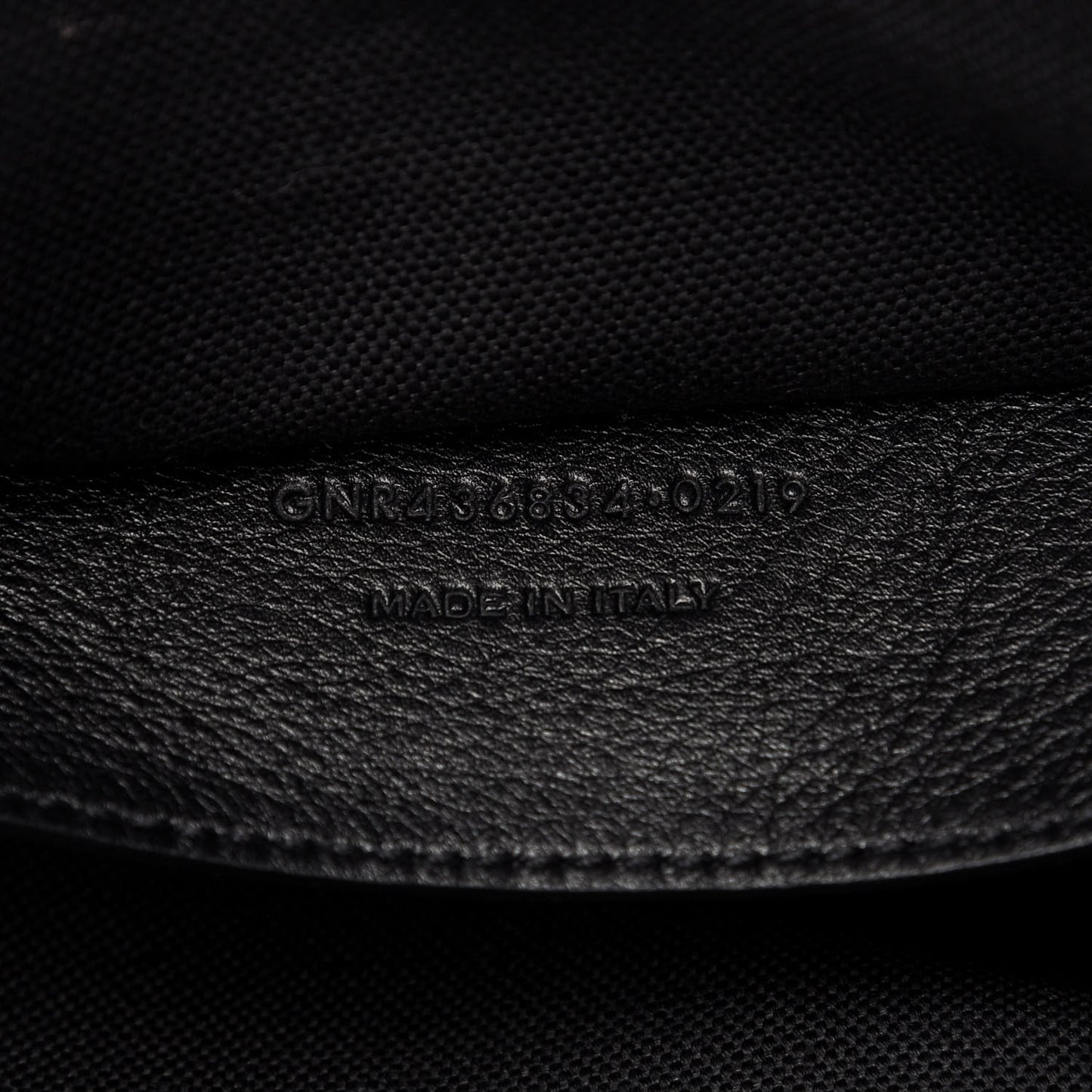 Raffia Baby Monogram Downtown Cabas Black