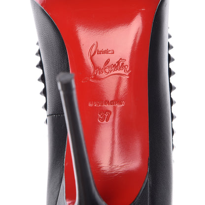 Christian Louboutin Nappa Malabar Hill Spikes 100 Pumps 37 Black 6 of 12