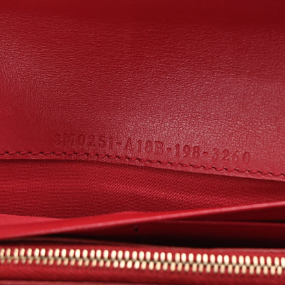 Fendi Vitello Cruise F is Fendi Continental Envelope Wallet Red 7 of 7