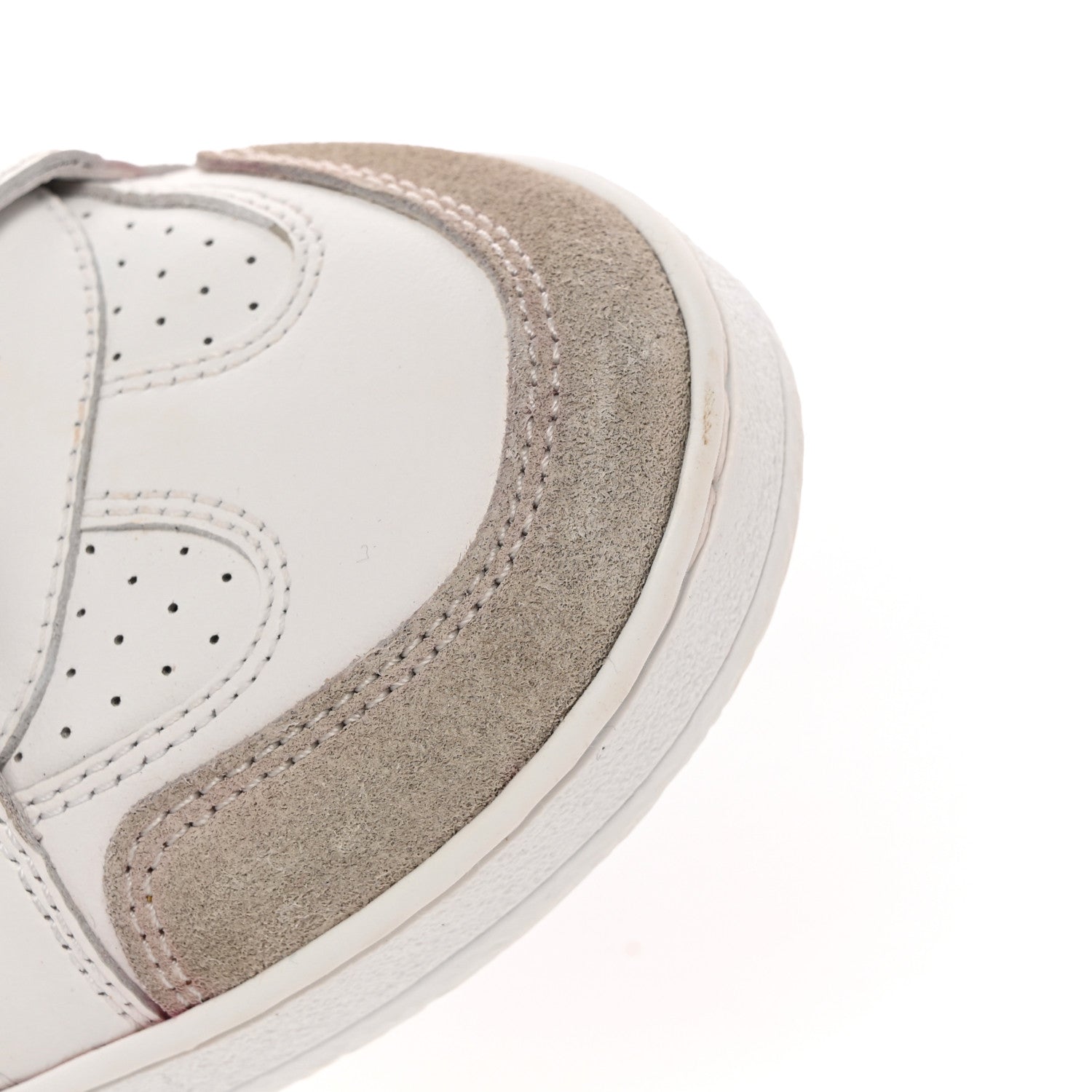 Christian Dior Calfskin Suede Dior Star Low Top Sneakers 36.5 White Black 21 of 22