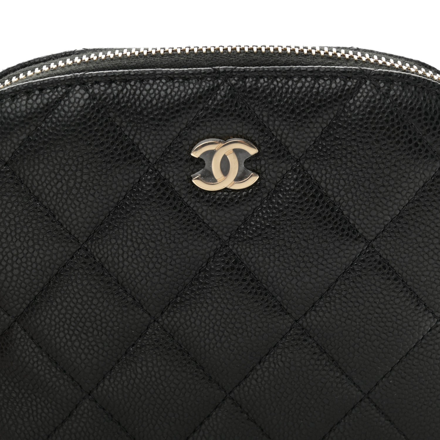 Chanel Caviar Quilted Classic Clutch with Chain Black 8 of 11
