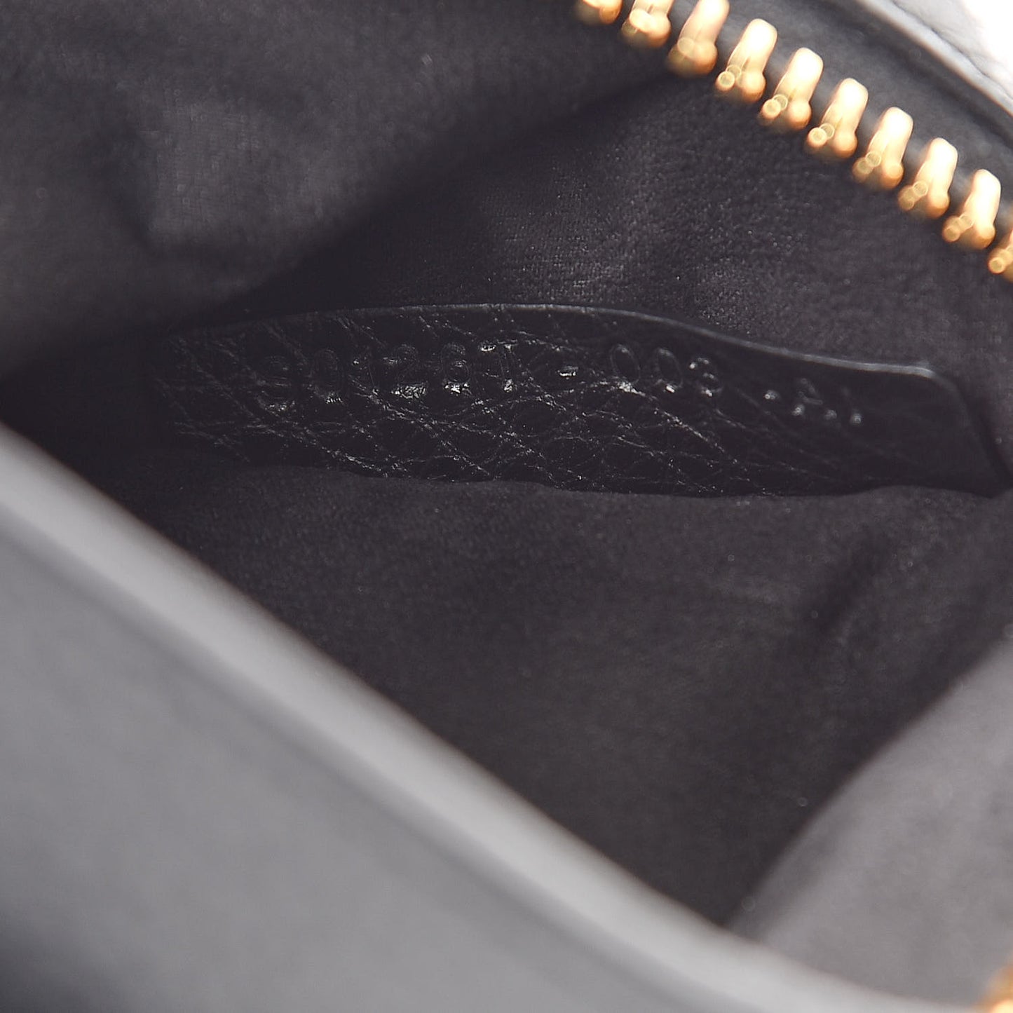 Calfskin Alix Clutch Black