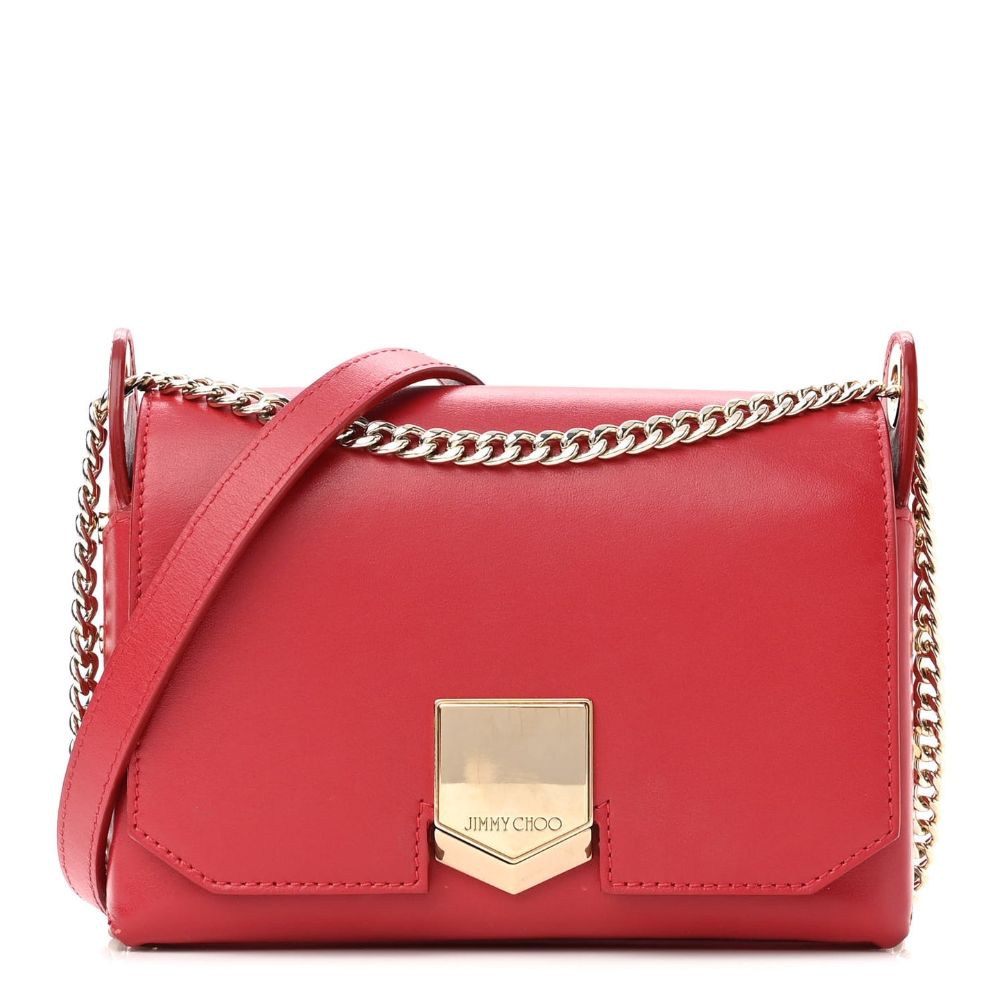 Spazzolato Lockett Shoulder Bag Red