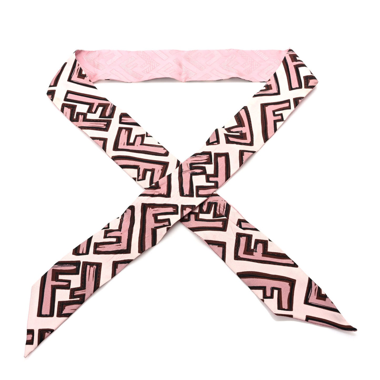 Silk Wrappy Bandeau Pink