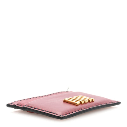 Christian Dior Calfskin D-Fence Card Holder Red 4 of 8