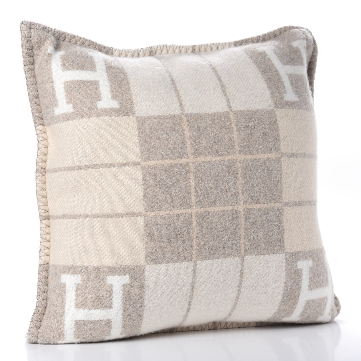 Wool Cashmere Avalon III Pillow PM Coco Camomille