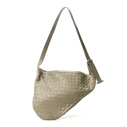 Bottega Veneta Calfskin Intrecciato Virgule Travertine 1 of 10