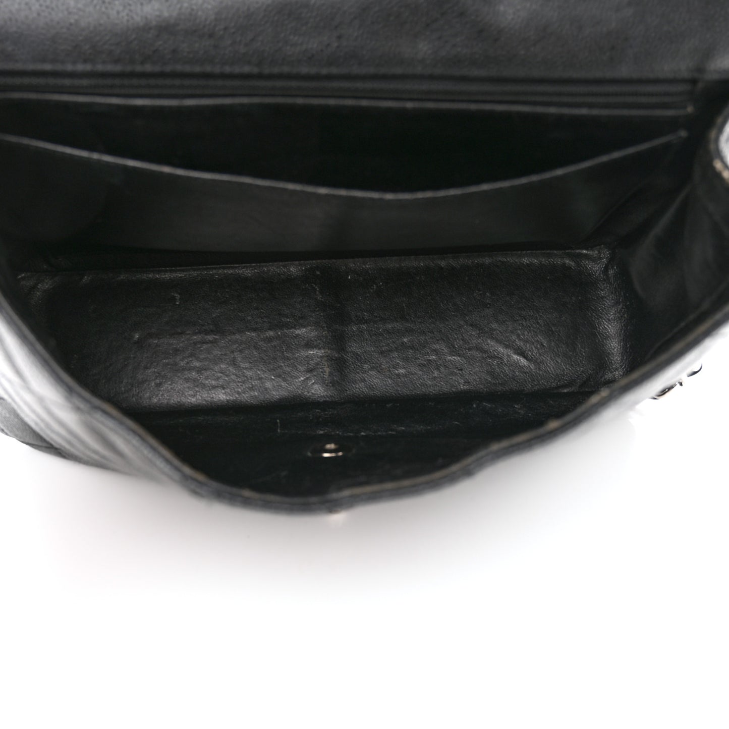 Caviar Quilted Jumbo Single Flap Black