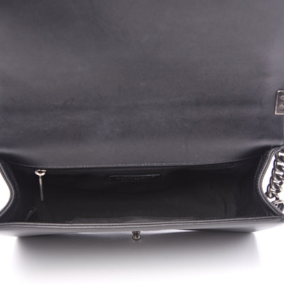 Chanel Lambskin Quilted New Medium Boy Flap Black 4 of 10