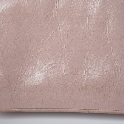 Miu Miu Vitello Shine Club Shoulder Bag Mughetto 28 of 29