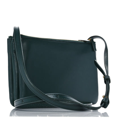 Celine Lambskin Small Trio Crossbody Bag Light Emerald 3 of 10