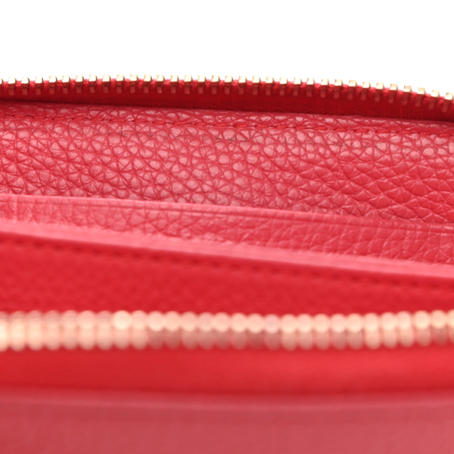 Mulberry Small Classic Grain Compact Zip Wallet Deep Pink 7 of 11