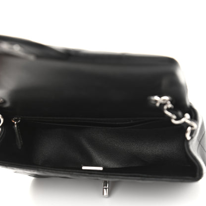 Chanel Lambskin Quilted Mini Rectangular Flap Black 5 of 12