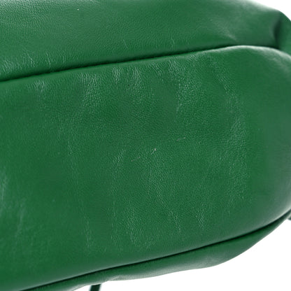 Mansur Gavriel Lambskin Mini Cloud Clutch Green 9 of 9