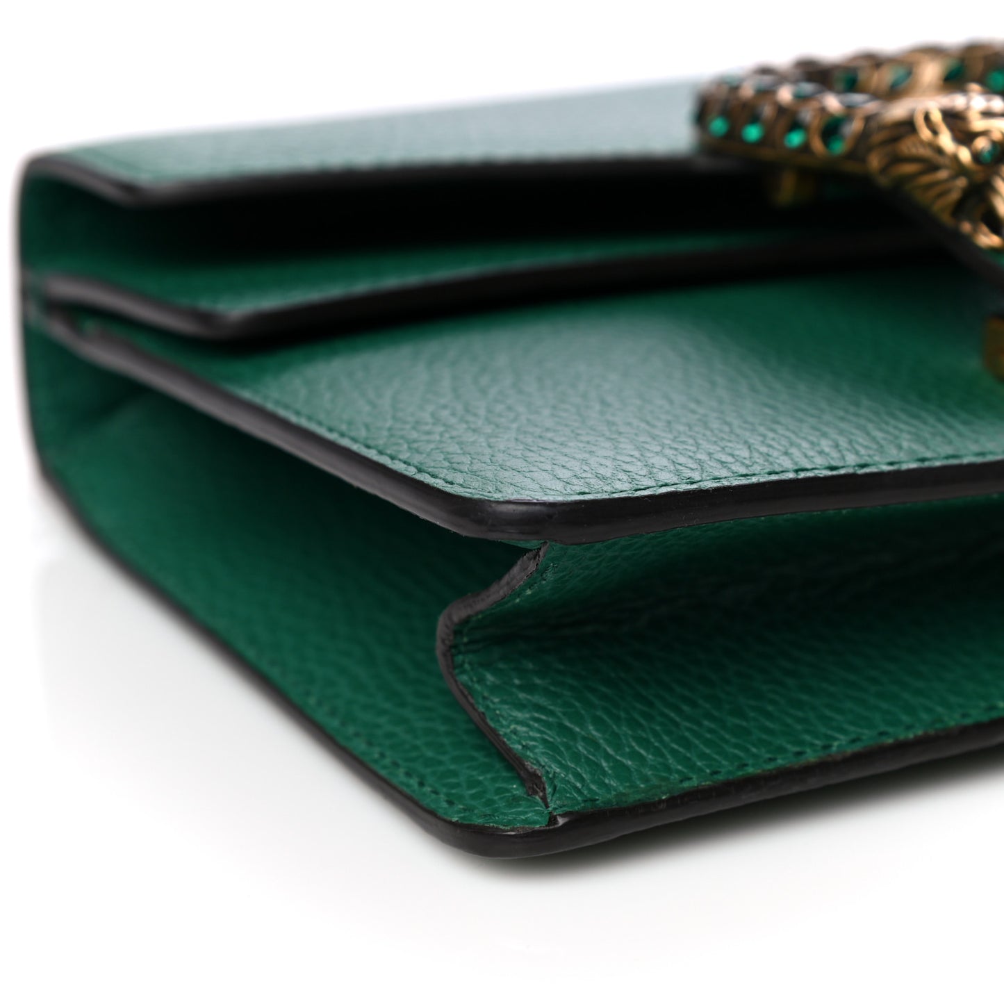 Calfskin Mini Dionysus Shoulder Bag Emerald