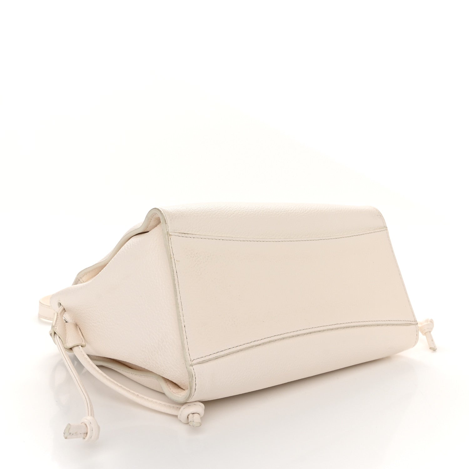 Mulberry Heavy Grain Small Iris Tote Chalk Black 4 of 9