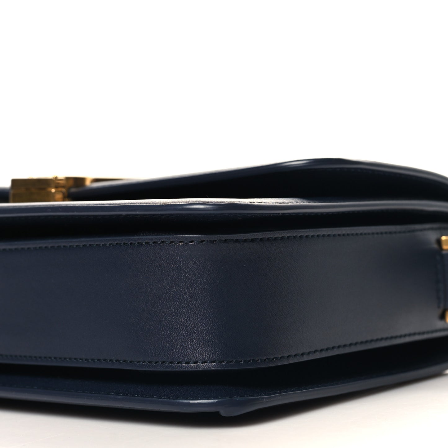 Box Calfskin Monogram Medium Solferino Satchel Deep Marine